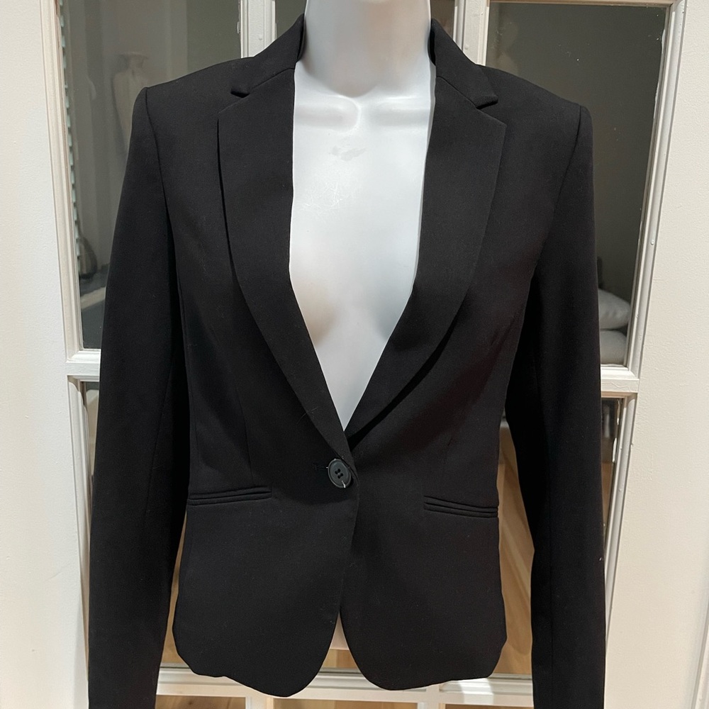 H&M Black Blazer Size 2
